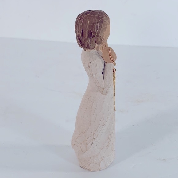 Willow Tree Truly Golden 2008 Susan Lordi Angel Hand-Painted Resin Figurine - Picture 9 of 12